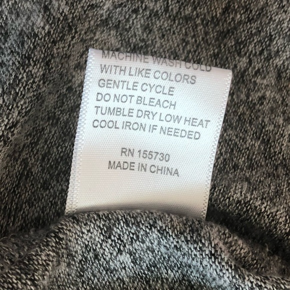 ANTHROPOLOGIE Blouse Women's Size 1X Gray Black Leopard Print JANE AND DELANCEY - Picture 6 of 9